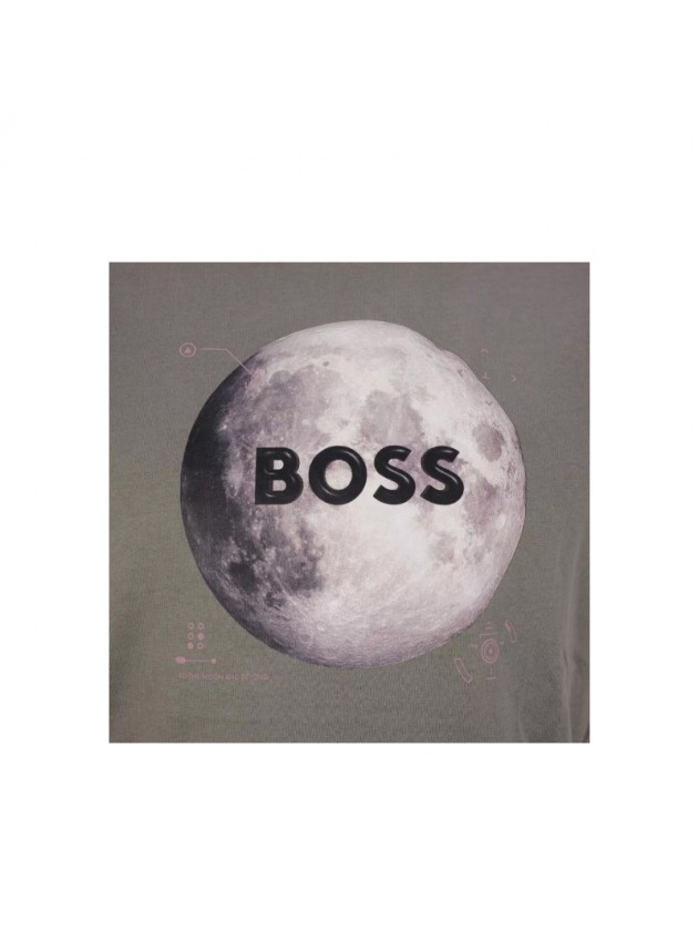 BOSS ΜΠΛΟΥΖΑ ΜΕ ΣΤΑΜΠΑ ΓΚΡΙ