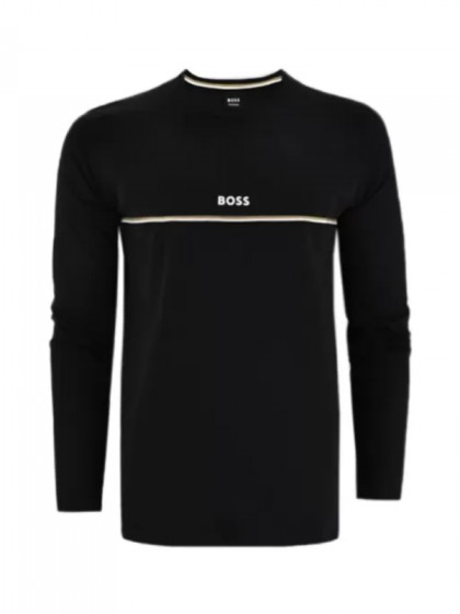 BOSS ΜΠΛΟΥΖΑ ΜΕ ΣΤΑΜΠΑ ΜΑΥΡΗ