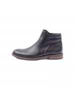 SOFTIES ΔΕΡΜΑΤΙΝΟ ΠΑΠΟΥΤΣΙ ΜΑΥΡΟ