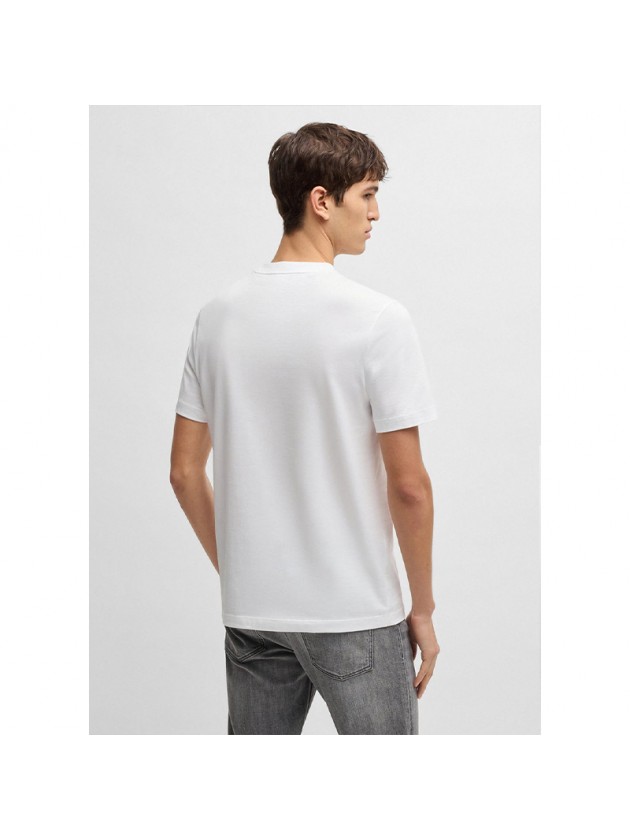 BOSS ΜΠΛΟΥΖΑ ΜΕ ΣΤΑΜΠΑ ΛΕΥΚΗ