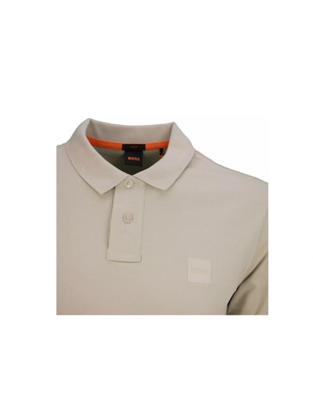 BOSS  ΜΠΛΟΥΖΑ POLO ΜΠΕΖ