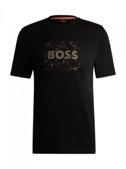 BOSS ΜΠΛΟΥΖΑ ΜΕ ΣΤΑΜΠΑ ΜΑΥΡΗ