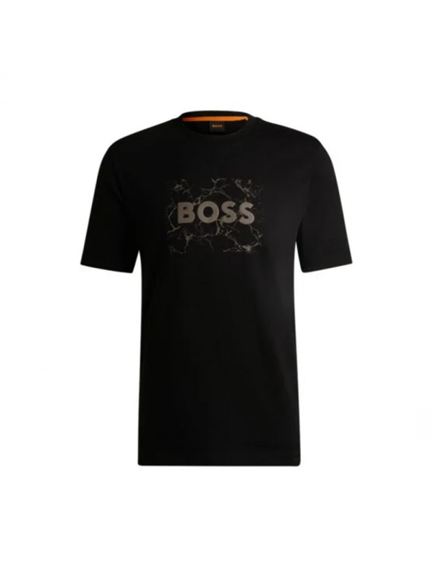 BOSS ΜΠΛΟΥΖΑ ΜΕ ΣΤΑΜΠΑ ΜΑΥΡΗ