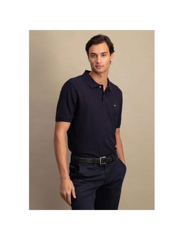 FYNCH HATTON POLO SHIRT BLUE