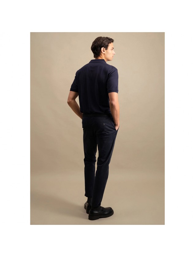 FYNCH HATTON POLO SHIRT BLUE