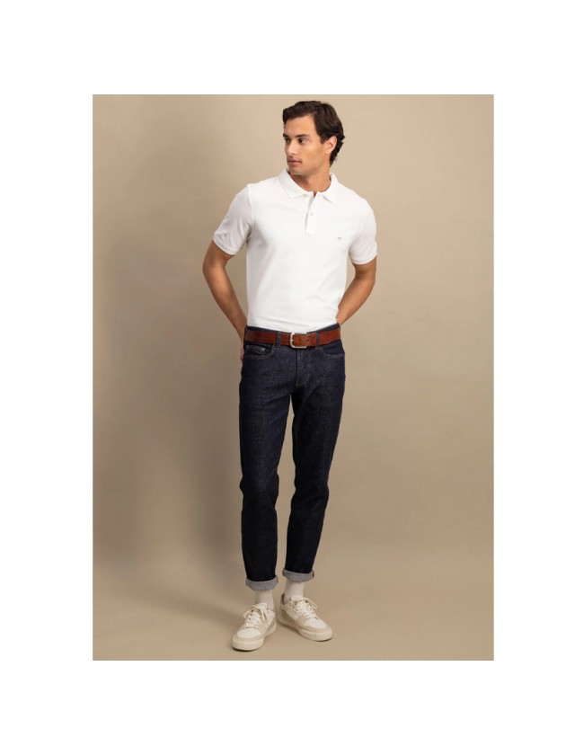 FYNCH HATTON POLO SHIRT WHITE