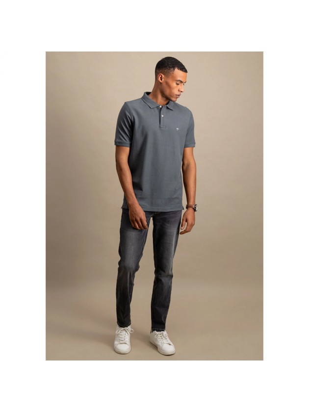 FYNCH HATTON POLO SHIRT GREY