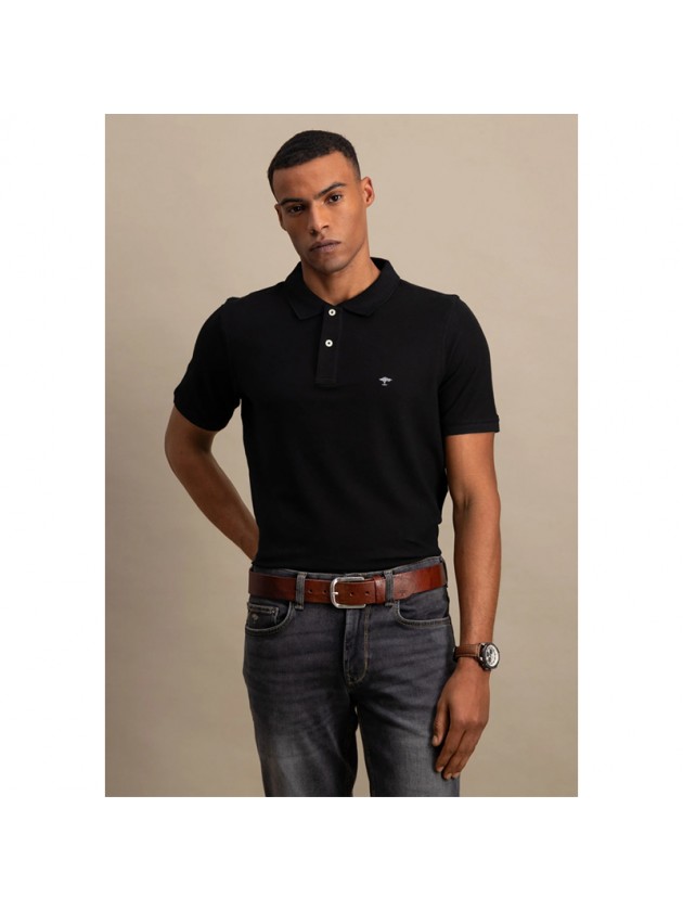 FYNCH HATTON POLO SHIRT BLACK