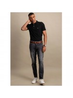 FYNCH HATTON POLO SHIRT BLACK