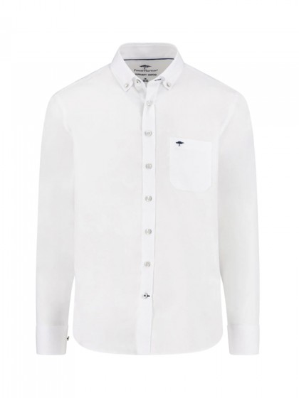 FYNCH-HATTON COTTON SHIRT WHITE