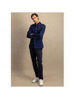 FYNCH-HATTON COTTON SHIRT NAVY