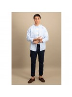 FYNCH HATTON SHIRT LIGHT BLUE