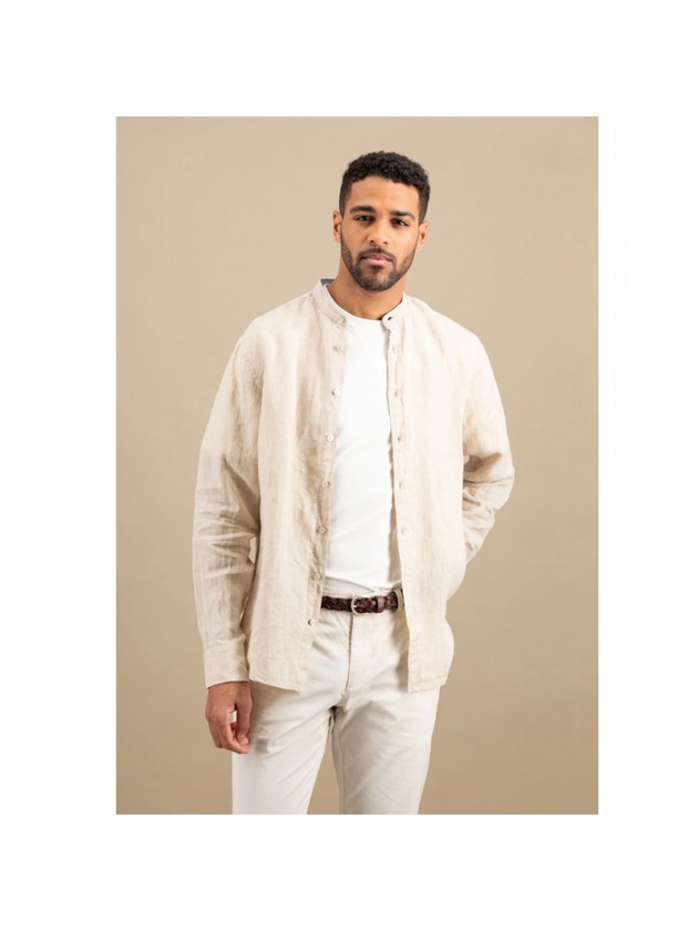 FYNCH HATTON SHIRT BEIGE