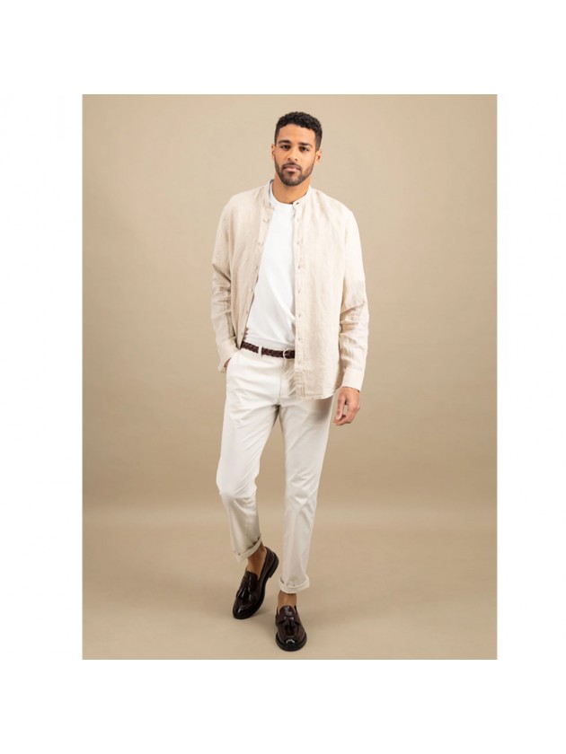 FYNCH HATTON SHIRT BEIGE