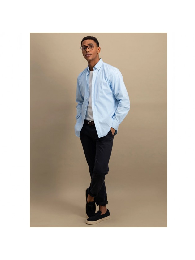 FYNCH HATTON SHIRT LIGHT BLUE