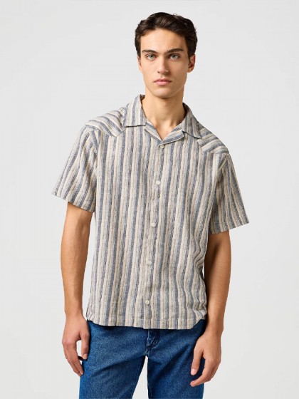WRANGLER ΠΟΥΚΑΜΙΣΟ ΡΙΓΕ ΓΚΡΙ
