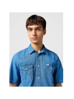 WRANGLER ΠΟΥΚΑΜΙΣΟ JEAN ΜΠΛΕ