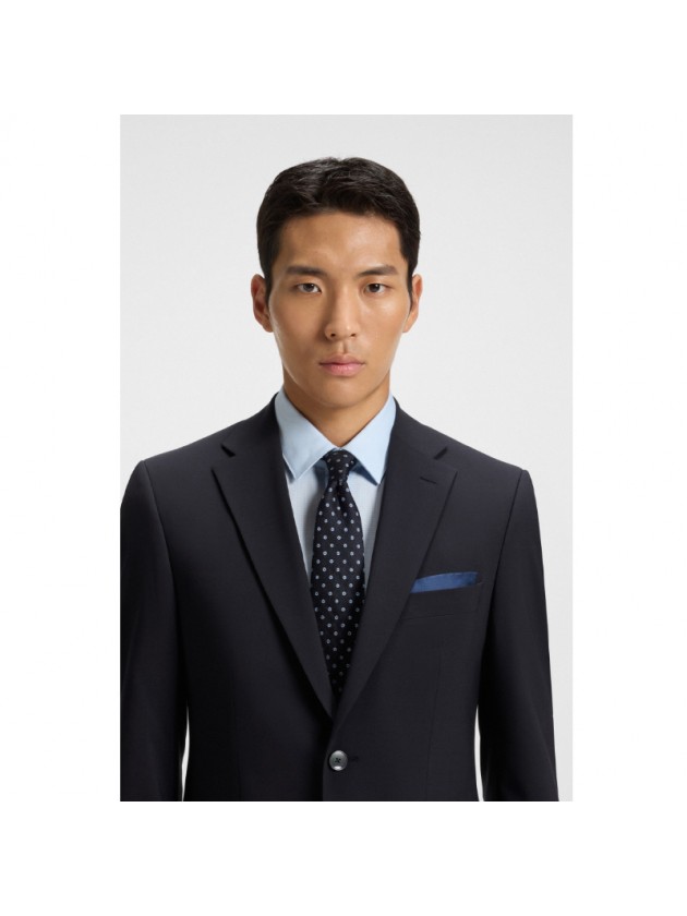 BOSS ΣΑΚΑΚΙ ΜΠΛΕ SLIM FIT