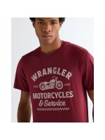 WRANGLER VINTAGE T-SHIRT ΜΠΟΡΝΤΩ