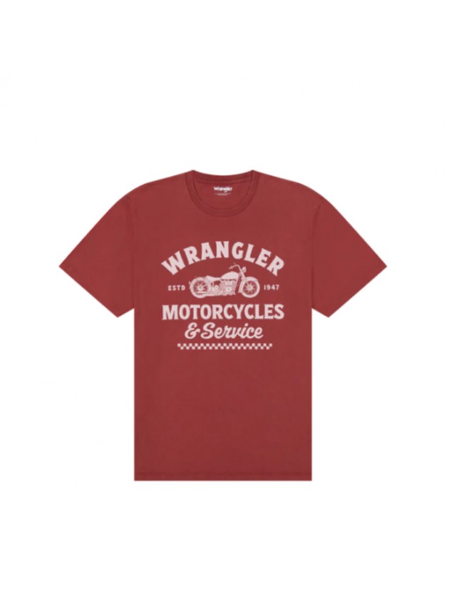 WRANGLER VINTAGE T-SHIRT ΜΠΟΡΝΤΩ