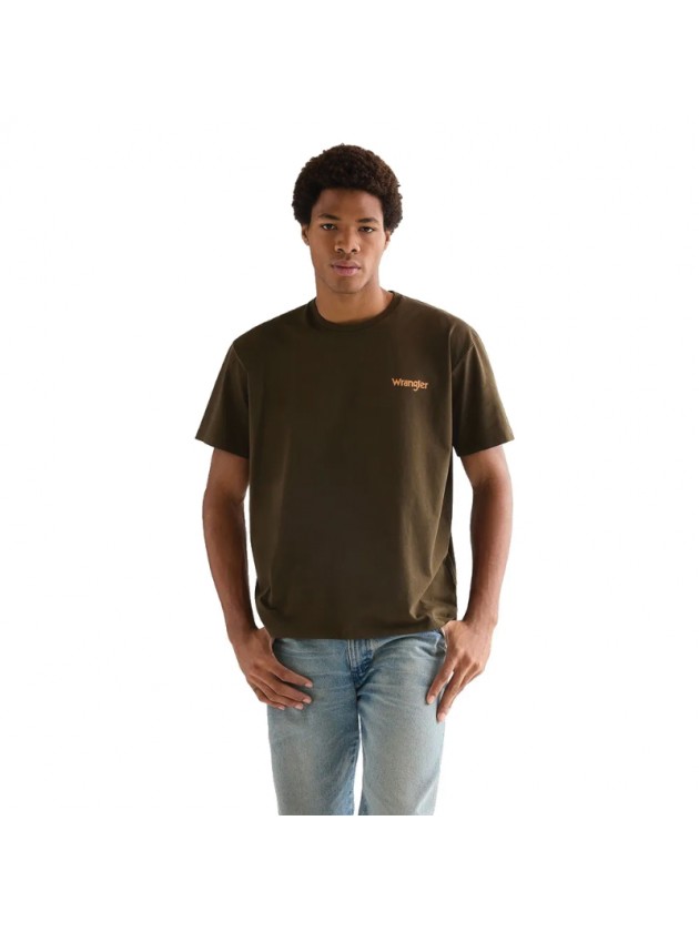 WRANGLER VINTAGE T-SHIRT CHAKI