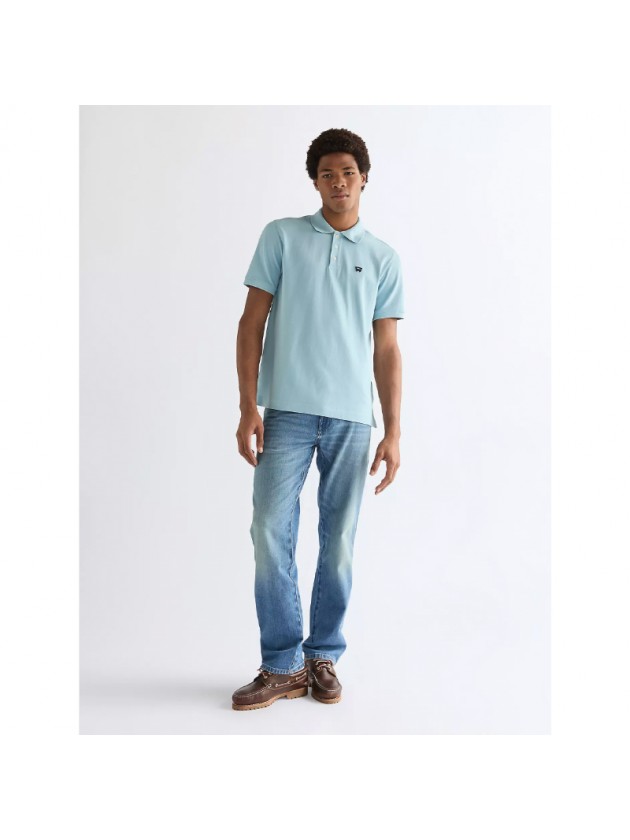 WRANGLER POLO SHIRT LIGHT BLUE