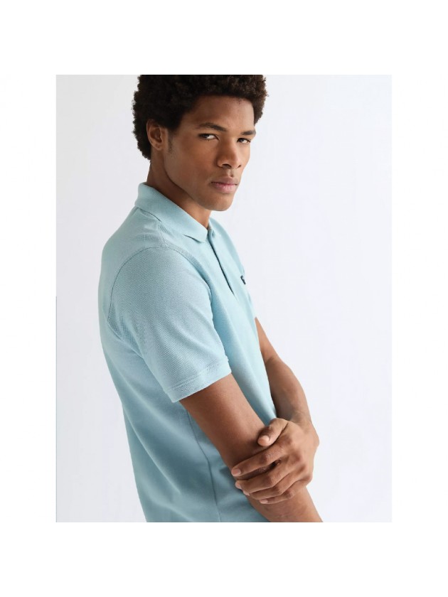 WRANGLER POLO SHIRT LIGHT BLUE