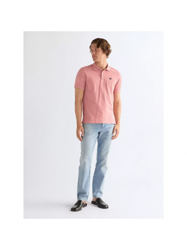 WRANGLER POLO SHIRT DUSTY ROSE