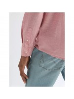 WRANGLER ΠΟΥΚΑΜΙΣΟ ΜΟΝΟΧΡΩΜΟ DUSTY ROSE